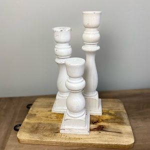 Set of 3 candle sticks